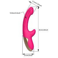 Вибромассажер двойной стимуляции Toy Sexy