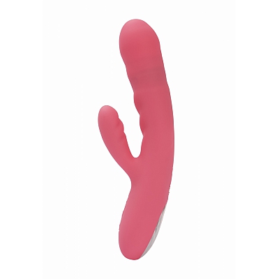 Возвратно-поступательный вибратор со стимулятором клитора Svakom Avery Strawberry Pink