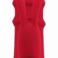 Вибратор кролик с 3 подвижными кольцами