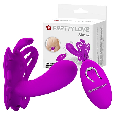 Вибратор для точки g и клитора Alston Pretty Love черный