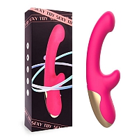 Вибромассажер двойной стимуляции Toy Sexy