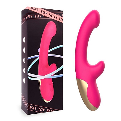 Вибромассажер двойной стимуляции Toy Sexy