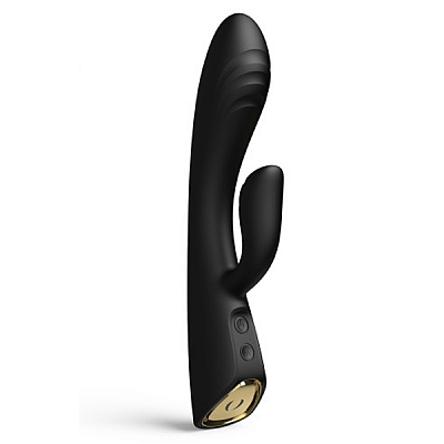 Вибратор кролик Flexi Rabbit Black Dorcel