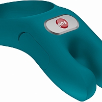 Эрекционное виброкольцо Fun Factory Nos бирюзовый