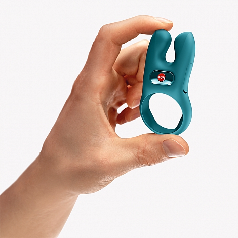 Эрекционное виброкольцо Fun Factory Nos бирюзовый