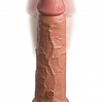 Реалистичный вибратор на присоске King Cock Elite 8"