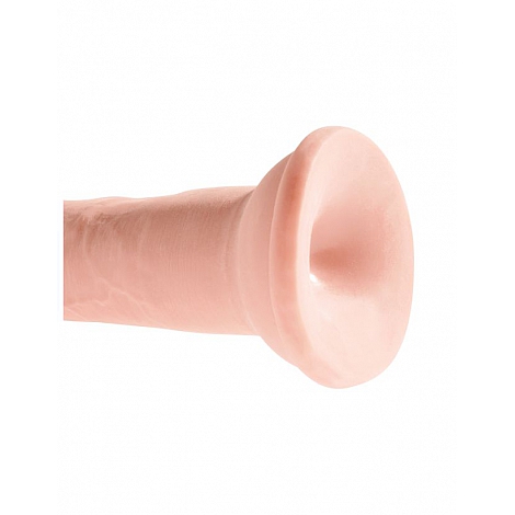 Фаллоимитатор на присоске King Cock Plus 8" Triple Density Cock - Flesh