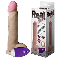 Вибромассажёр на присоске с пультом управления Real Next №32