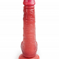 Вибромассажер с возвратно-поступательной стимуляцией на пульте управления, 19 см