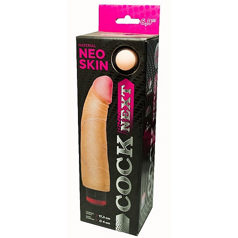 Вибратор из киберкожи Cock Next, 17,5 см