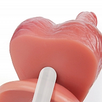 Вибромассажер с возвратно-поступательной стимуляцией на пульте управления, 19 см