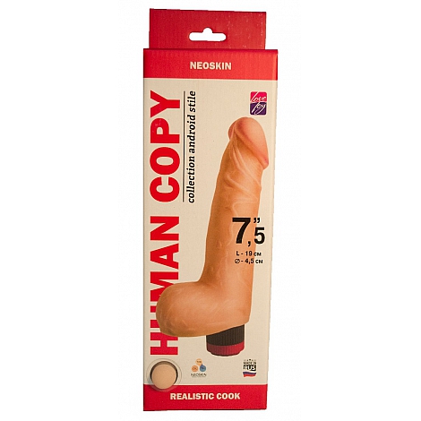Вибратор Human Copy, 19 см