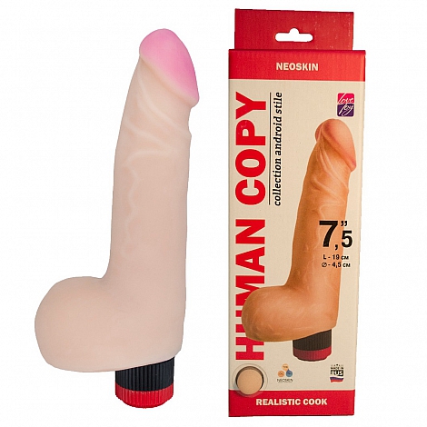 Вибратор Human Copy, 19 см