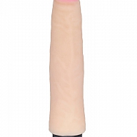 Вибратор из киберкожи, 21 см