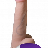 Вибромассажёр на присоске с пультом управления Real Next №86