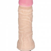 Вибратор-реалистик из киберкожи, 22 см