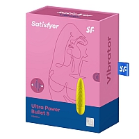 Мини вибромассажер Satisfyer Ultra Power Bullet 5 желтый