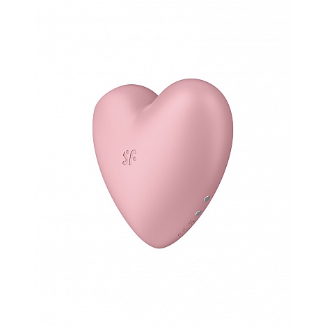 Вакуумно-волновой вибромассажер Satisfyer Cutie Heart розовый