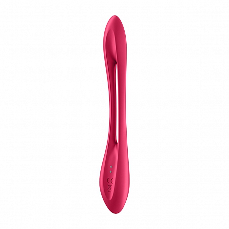 Многофункциональный вибратор Satisfyer Elastic Joy красный