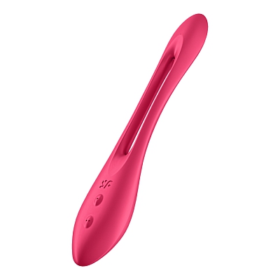 Многофункциональный вибратор Satisfyer Elastic Joy красный