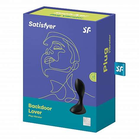 Вибромассажер простаты черный Satisfyer Backdoor Lover