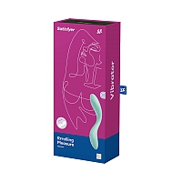 Вибратор с движущимся шариком для стимуляции точки G Satisfyer Rrrolling Pleasure ментоловый