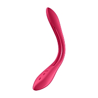Многофункциональный вибратор Satisfyer Elastic Joy красный