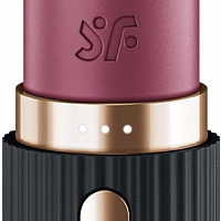 Воздушно-волновой стимулятор Deep Kiss black в виде помады