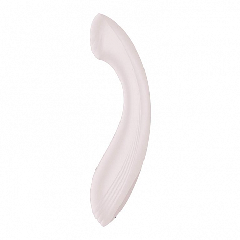 Вибромассажер для стимуляции точки G бежевый G-Force