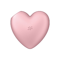 Вакуумно-волновой вибромассажер Satisfyer Cutie Heart розовый