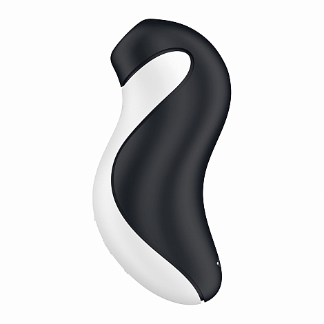 Вакуумно-волновой вибромассажер черно-белый Satisfyer Orca