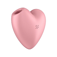 Вакуумно-волновой вибромассажер Satisfyer Cutie Heart розовый