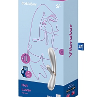 Вибромассажер жемчужный с управлением через приложение Satisfyer Hot Lover