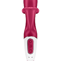 Вибратор-кролик Satisfyer Embrace Me ягодный