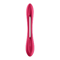 Многофункциональный вибратор Satisfyer Elastic Joy красный
