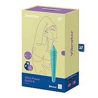 Мини вибромассажер Satisfyer Ultra Power Bullet 8 мятный