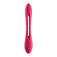 Многофункциональный вибратор Satisfyer Elastic Joy красный