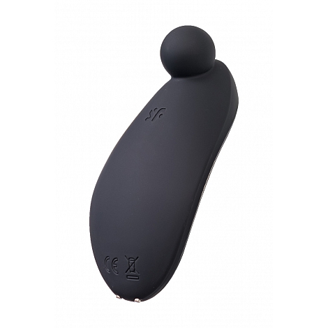 Вибростимулятор клитора черный, Satisfyer Spot On 2, 9 см