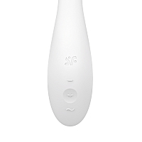 Вибратор с движущимся шариком для стимуляции точки G Satisfyer Rrrolling Pleasure белый