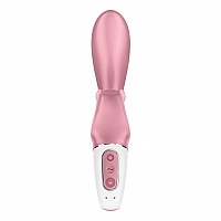 Вибратор-кролик Satisfyer Hug me розовый