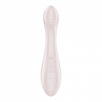Вибромассажер для стимуляции точки G бежевый G-Force