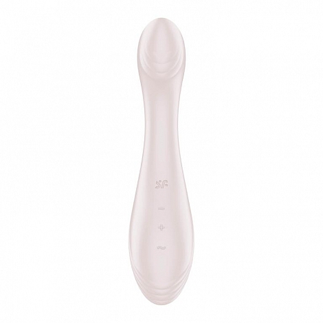 Вибромассажер для стимуляции точки G бежевый G-Force