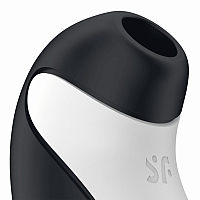 Вакуумно-волновой вибромассажер черно-белый Satisfyer Orca