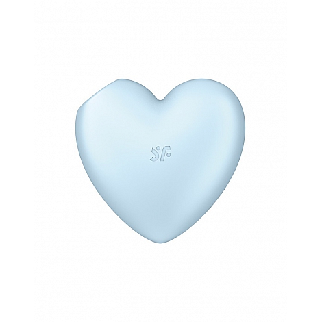 Вакуумно-волновой вибромассажер Satisfyer Cutie Heart голубой