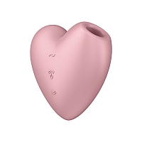 Вакуумно-волновой вибромассажер Satisfyer Cutie Heart розовый