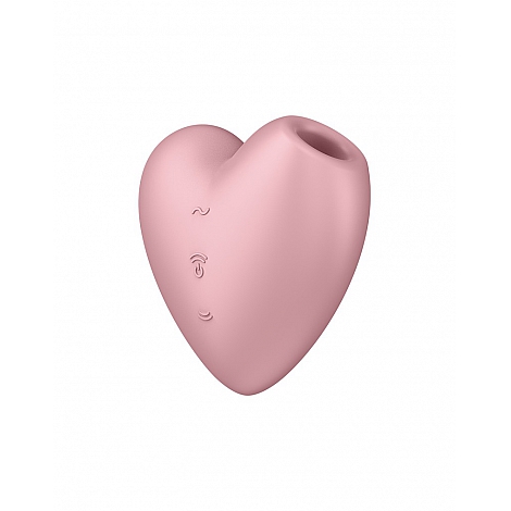 Вакуумно-волновой вибромассажер Satisfyer Cutie Heart розовый