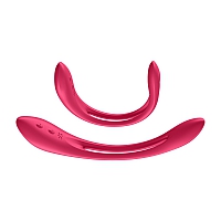 Многофункциональный вибратор Satisfyer Elastic Joy красный