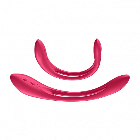Многофункциональный вибратор Satisfyer Elastic Joy красный