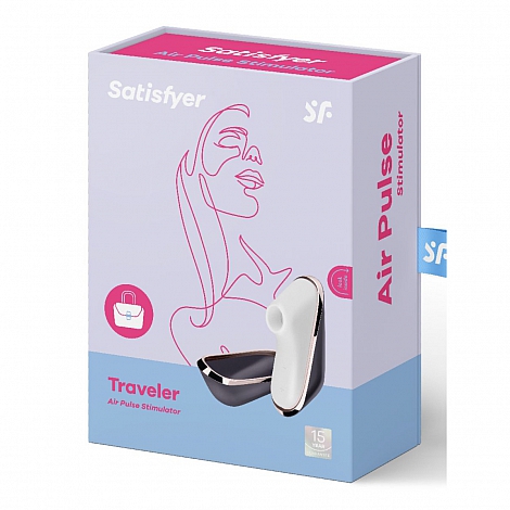 Вакуум-волновой бесконтактный стимулятор клитора Satisfyer Pro Traveler