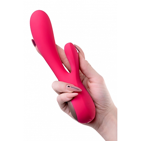 Вибромассажер красный с управлением через приложение Satisfyer Mono Flex